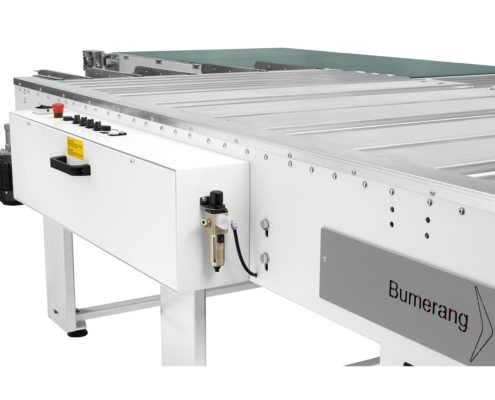 Workpiece return roller edgebanding machine Bumerang S1, Futura Woodmac