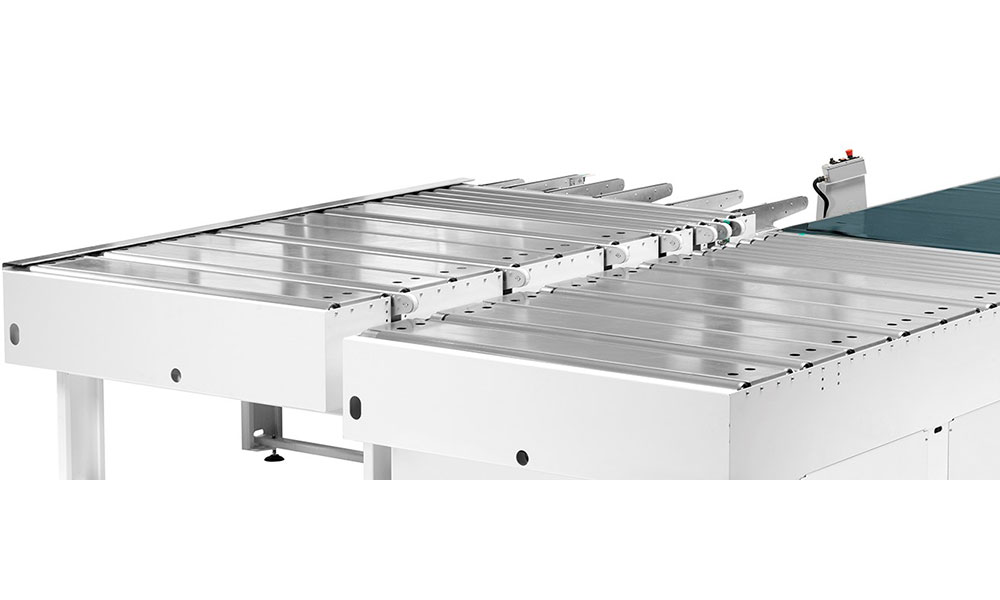 Sliding surfaces: workpiece return roller Bumerang S1