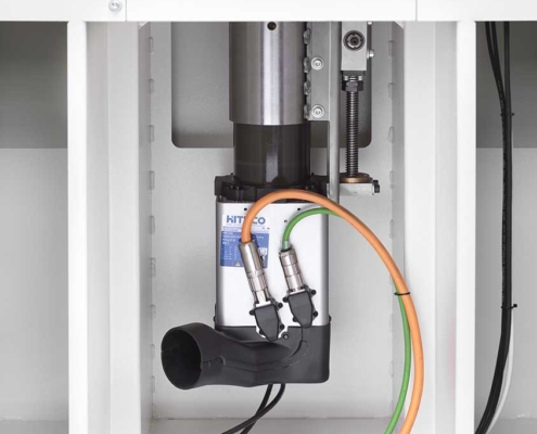 Hiteco electrospindle, Elite 400 E Tenoning Machine