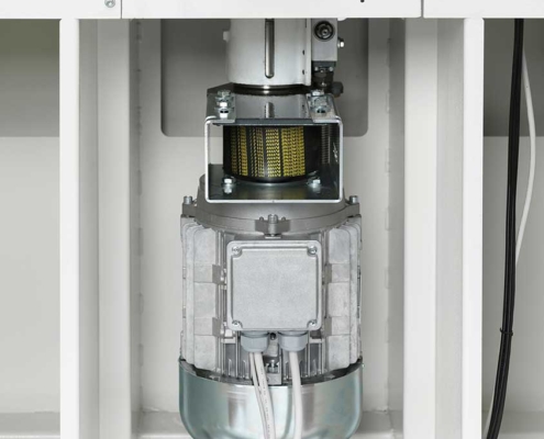 Toolholder shaft motor, Elite 400 Tenoning Machine