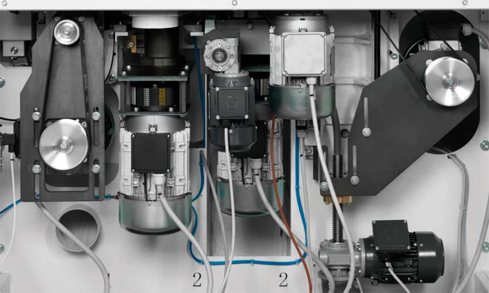 Moteurs indépendants, Corroyeuses Moulurières Futura Woodmac