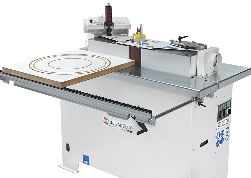 Worktable Extension: wood sander Level 150, Futura Woodmac (Italy)