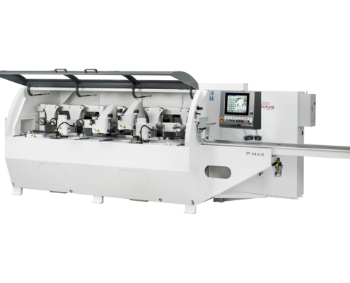 Wood moulder machine, Four sided planer moulder: P.Max, Futura Woodmac