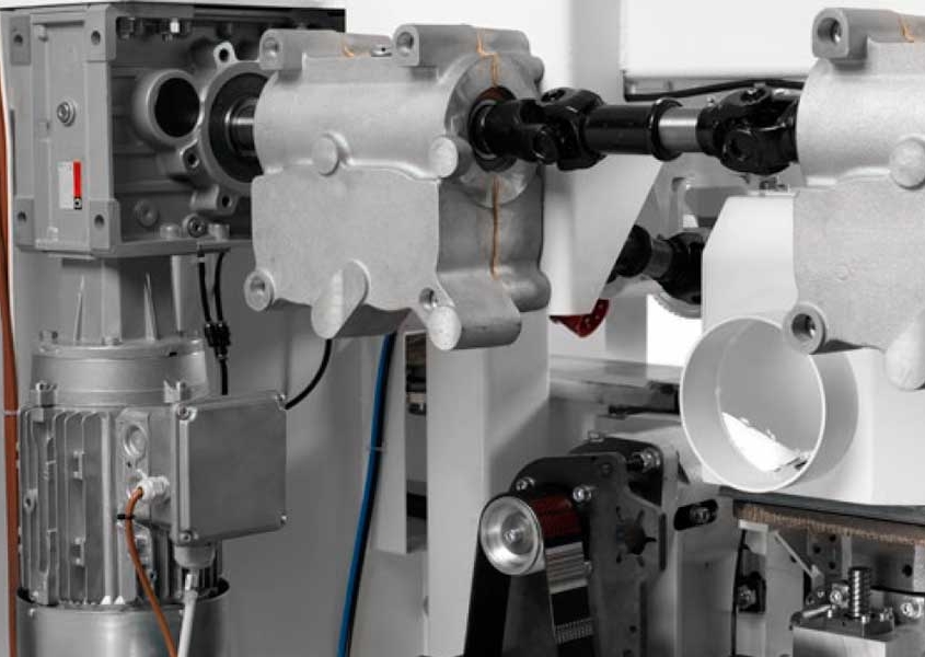 Orthogonal gearmotor, Wood Moulder Machines Futura Woodmac