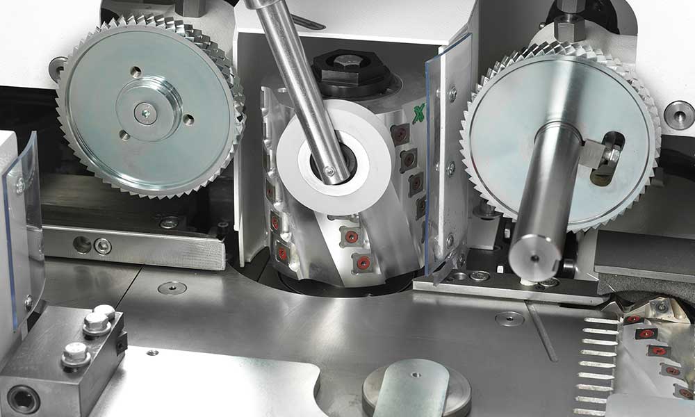 Air-cushion and atomisation, Wood Moulder Machines Futura Woodmac