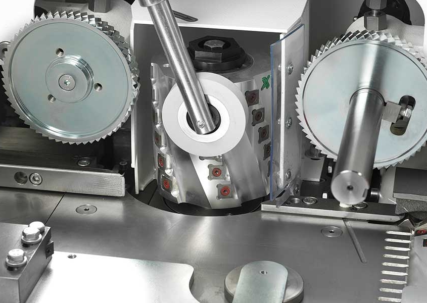 Air-cushion and atomisation, Wood Moulder Machines Futura Woodmac