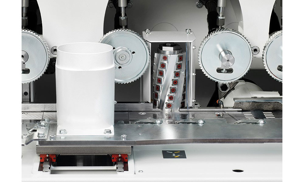 Coussin d'air et nébulisation, Moulurières Corroyeuses Futura Woodmac