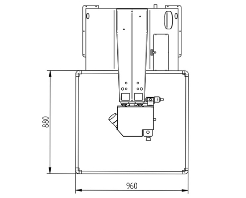 Skema 800 (plan from above), Futura Woodmac