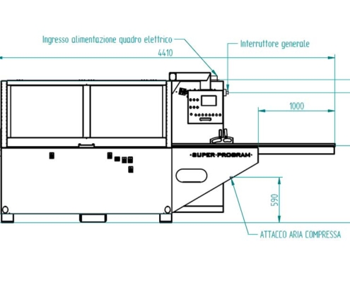 Super Program 4 (plan de face), Futura Woodmac