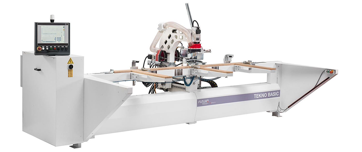 Masina Frezat CNC Anuba: Tekno Basic, Futura Woodmac