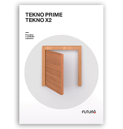Tekno Prime et Tekno X2, Fraiseuses CNC Bois Anuba: Catalogue Futura Woodmac