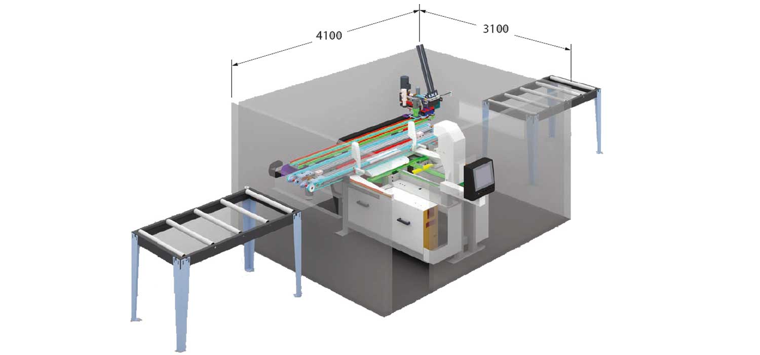 CNC Mill Hinge Boring Machine: Tekno X2, Futura Woodmac